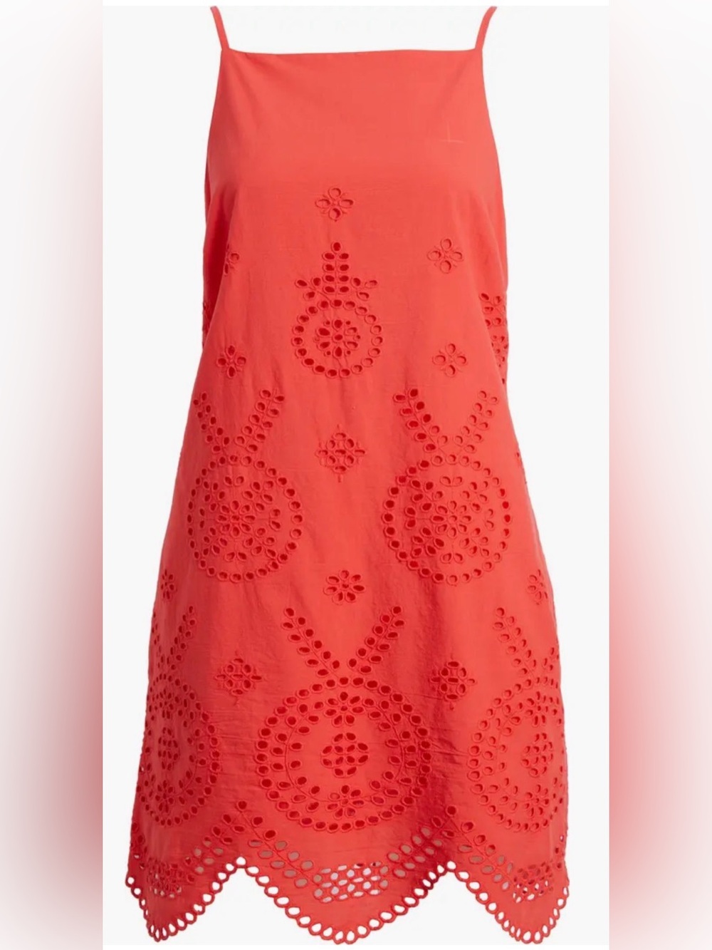 Cleobella Vibrant Red V-Neck Dress